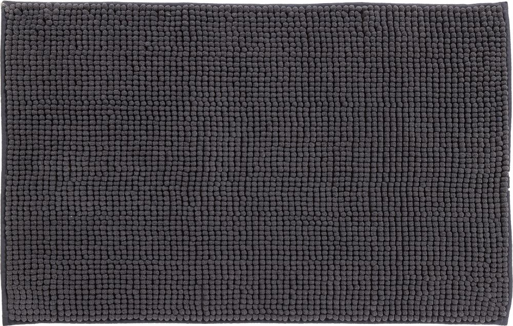 ΤΑΠΕΤΟ ΜΠΑΝΙΟΥ DAS HOME 0773 ΣΚΟΥΡΟ ΓΚΡΙ (50X80CM) DAS HOME