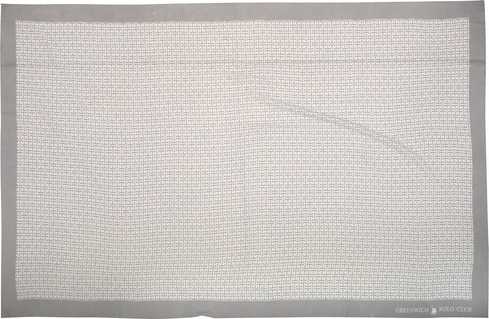 ΠΕΤΣΕΤΑ-ΠΑΡΕΟ ΘΑΛΑΣΣΗΣ GREENWICH POLO CLUB 4006 ΓΚΡΙ/ΜΠΕΖ (110X180CM)