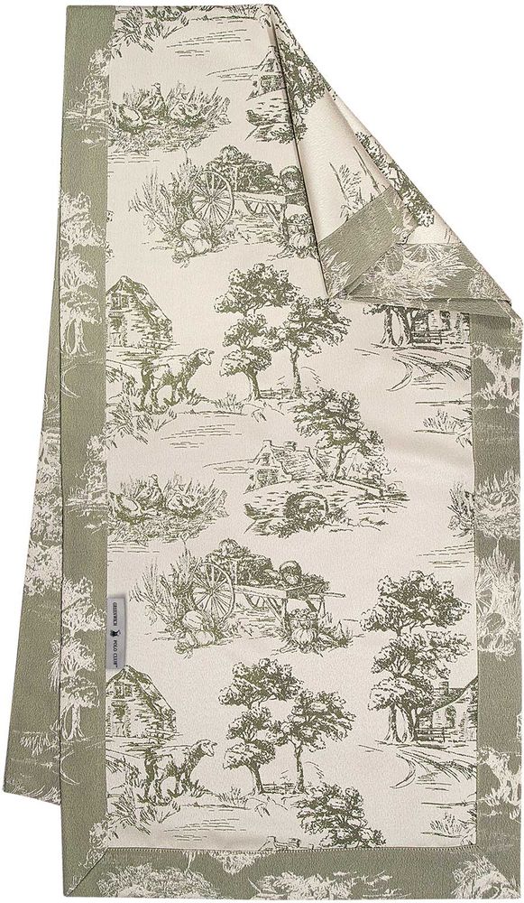 GREENWICH POLO CLUB RUNNER GREENWICH POLO CLUB ESSENTIAL 3015 ΕΚΡΟΥ/ΛΑΔΙ (50X170CM)