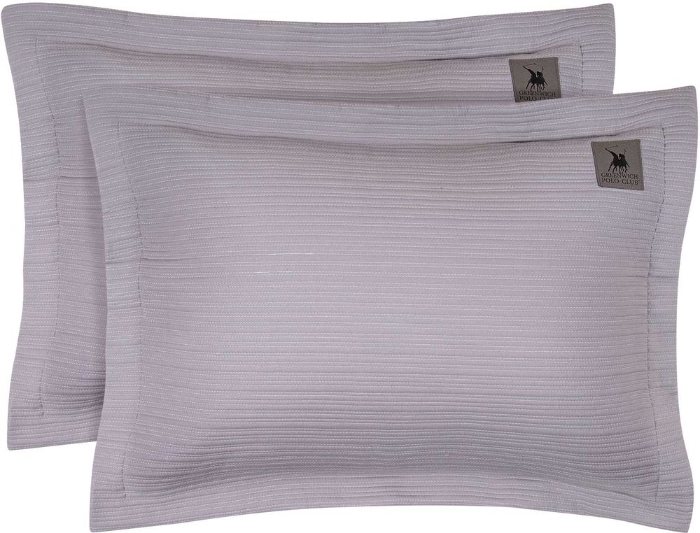 ΜΑΞΙΛΑΡΟΘΗΚΕΣ GREENWICH POLO CLUB ESSENTIAL 4454 ΛΙΛΑ 2ΤΜΧ (50X70+5CM) GREENWICH POLO CLUB