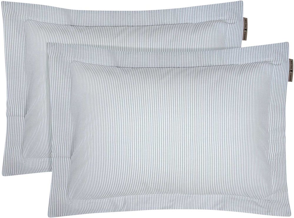 ΜΑΞΙΛΑΡΟΘΗΚΕΣ GREENWICH POLO CLUB LOFT 2388 ΓΚΡΙ 2ΤΜΧ (50X70+5CM) GREENWICH POLO CLUB