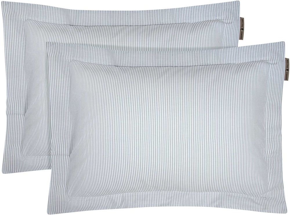 ΜΑΞΙΛΑΡΟΘΗΚΕΣ GREENWICH POLO CLUB LOFT 2388 ΓΚΡΙ 2ΤΜΧ (50X70+5CM)