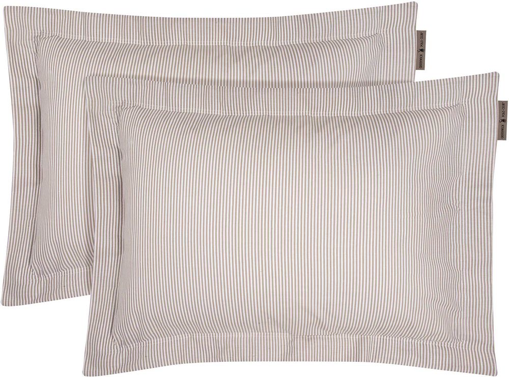 ΜΑΞΙΛΑΡΟΘΗΚΕΣ GREENWICH POLO CLUB LOFT 2389 ΚΑΦΕ 2ΤΜΧ (50X70+5CM) GREENWICH POLO CLUB
