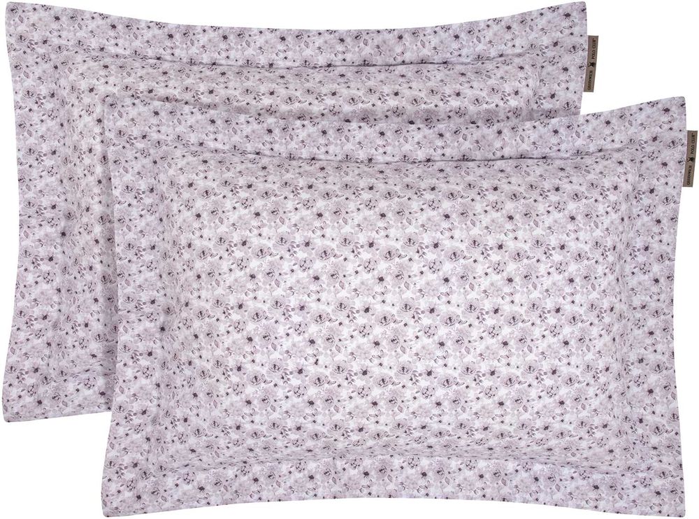 ΜΑΞΙΛΑΡΟΘΗΚΕΣ GREENWICH POLO CLUB LOFT 2393 ΓΚΡΙ/ΜΩΒ NUDE 2ΤΜΧ (50X70+5CM) GREENWICH POLO CLUB