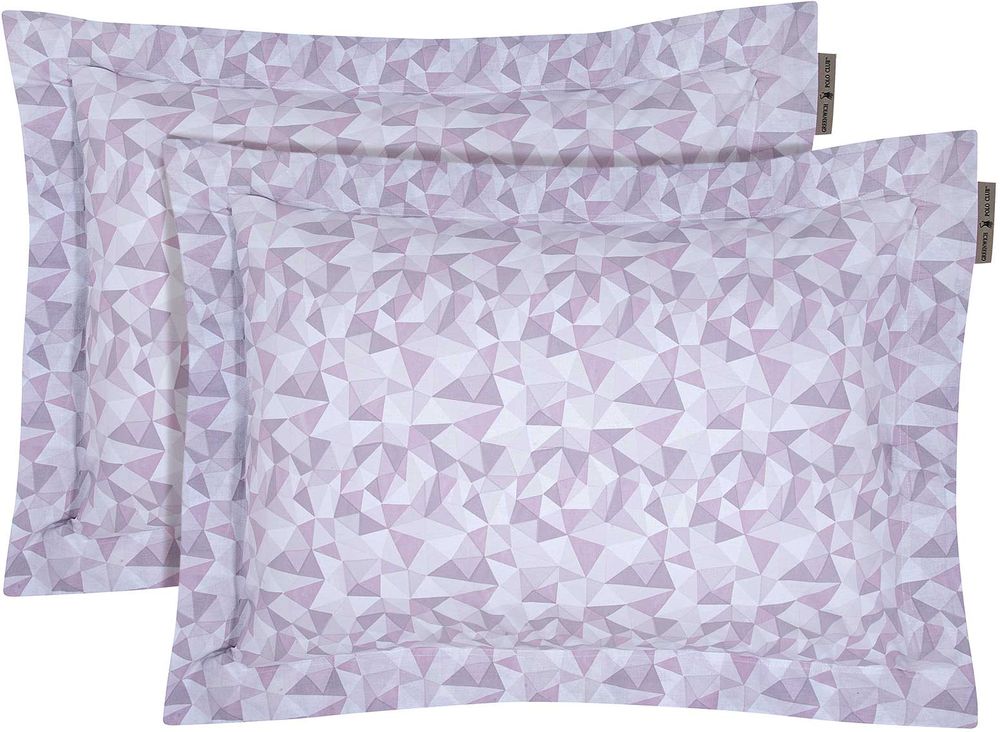 ΜΑΞΙΛΑΡΟΘΗΚΕΣ GREENWICH POLO CLUB LOFT 2395 ΓΚΡΙ/ΜΩΒ NUDE 2ΤΜΧ (50X70+5CM) GREENWICH POLO CLUB