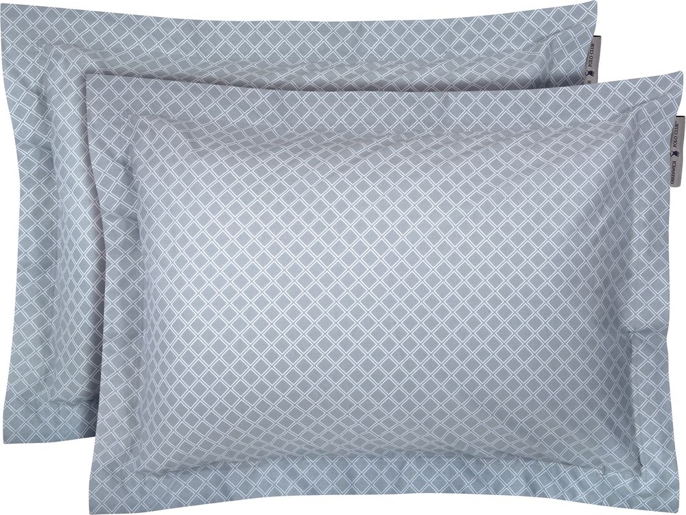 ΜΑΞΙΛΑΡΟΘΗΚΕΣ GREENWICH POLO CLUB LOFT 2510 ΓΚΡΙ 2ΤΜΧ (50X70+5CM) GREENWICH POLO CLUB