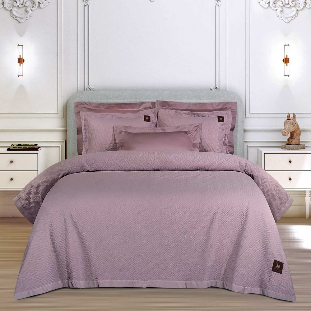 ΚΟΥΒΕΡΛΙ KING SIZE GREENWICH POLO CLUB ESSENTIAL 4448 ΜΩΒ NUDE (240X250CM) GREENWICH POLO CLUB