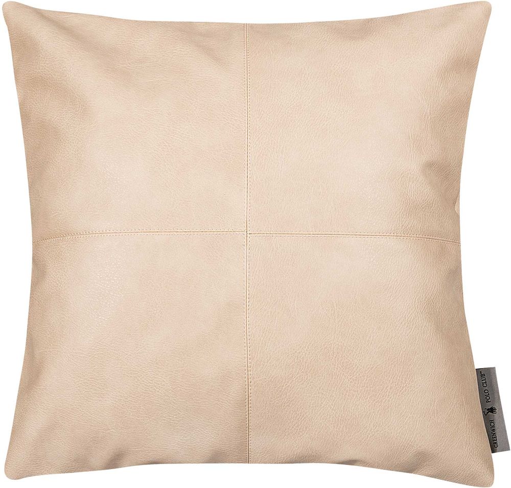 ΔΙΑΚΟΣΜΗΤΙΚΟ ΜΑΞΙΛΑΡΙ GREENWICH POLO CLUB 3983 ΚΡΕΜ (45X45CM) GREENWICH POLO CLUB