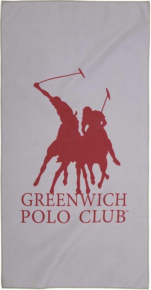 ΠΕΤΣΕΤΑ ΓΥΜΝΑΣΤΗΡΙΟΥ GREENWICH POLO CLUB ESSENTIAL 4187 ΓΚΡΙ/ΚΟΚΚΙΝΟ (45X90CM)