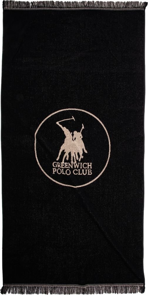 ΠΕΤΣΕΤΑ ΘΑΛΑΣΣΗΣ GREENWICH POLO CLUB ESSENTIAL 5239 ΜΑΥΡΟ (90X180CM)