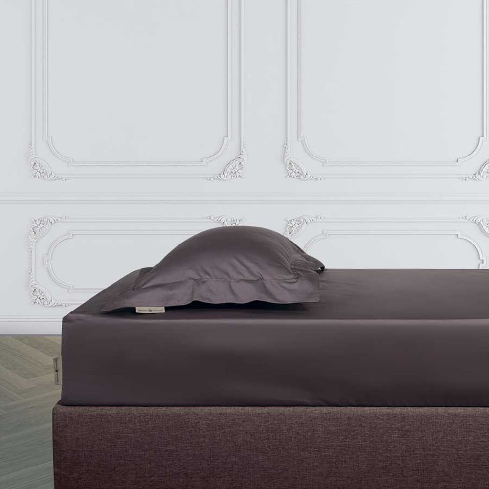 ΣΕΝΤΟΝΙ KING SIZE GREENWICH POLO CLUB COZY ΜΕ ΛΑΣΤΙΧΟ 2256 ΚΑΦΕ (180X200+35CM)