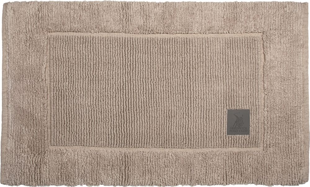 ΤΑΠΕΤΟ ΜΠΑΝΙΟΥ GREENWICH POLO CLUB ESSENTIAL 3218 ΚΑΦΕ TAUPE (50X80CM)