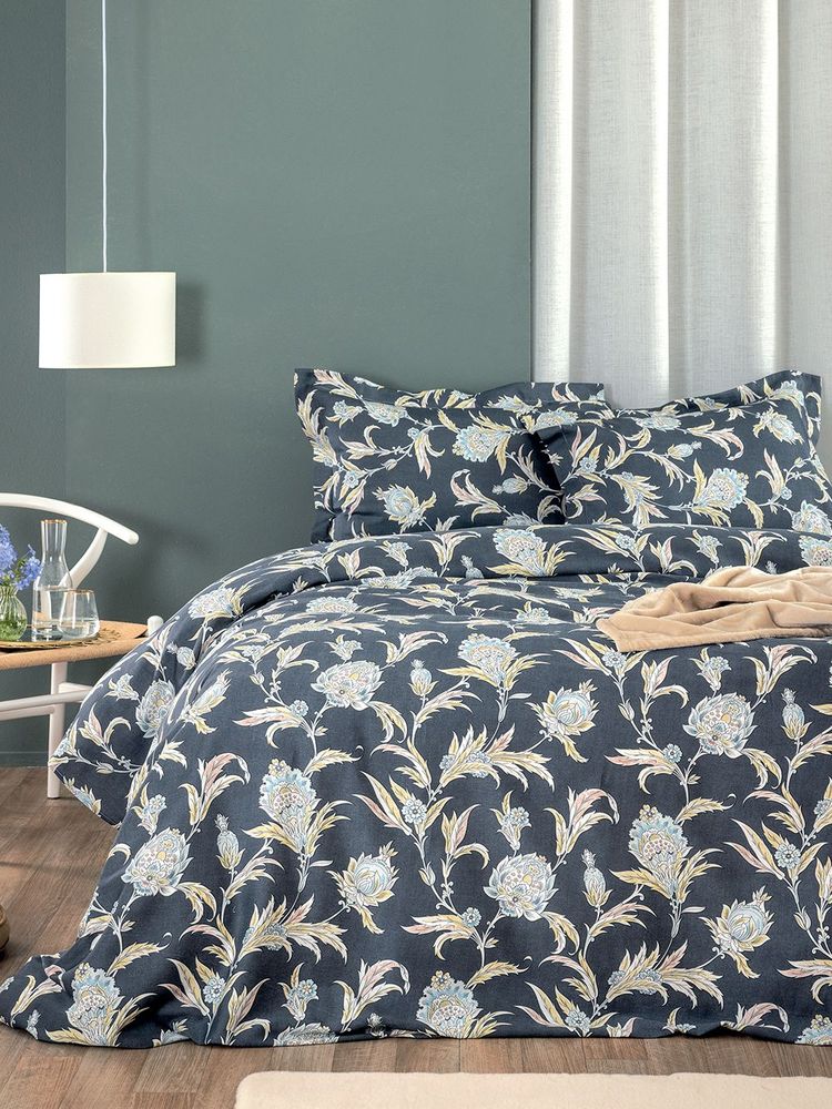 ΣΕΤ ΣΕΝΤΟΝΙΑ ΥΠΕΡΔΙΠΛΑ PALAMAIKH HOME PALE PAL705 ΜΑΥΡΟ (240X270CM)