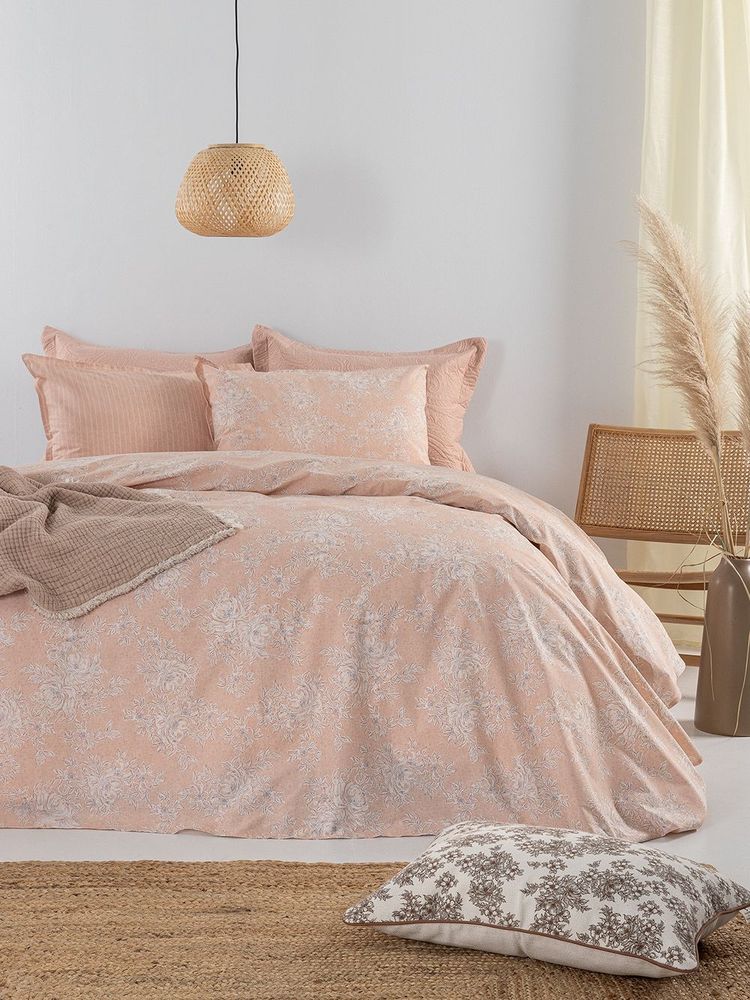 ΣΕΤ ΣΕΝΤΟΝΙΑ KING SIZE PALAMAIKH HOME ESTELLA STE103 ΣΟΜΟΝ (270X260CM)