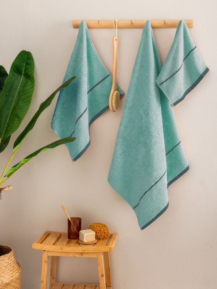 ΣΕΤ ΠΕΤΣΕΤΕΣ PALAMAIKH HOME BATH FIVI SPRAY ΜΠΛΕ 3ΤΜΧ (30X50CM-50X90CM-70X140CM)