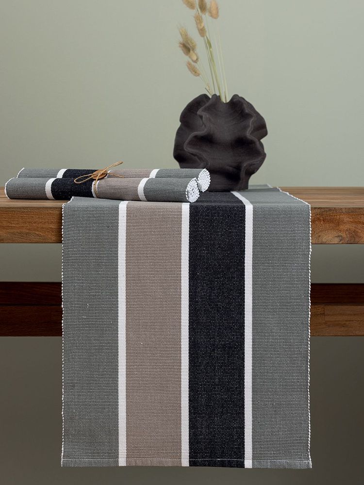 RUNNER PALAMAIKH HOME MH1500 ΓΚΡΙ (35X140CM)