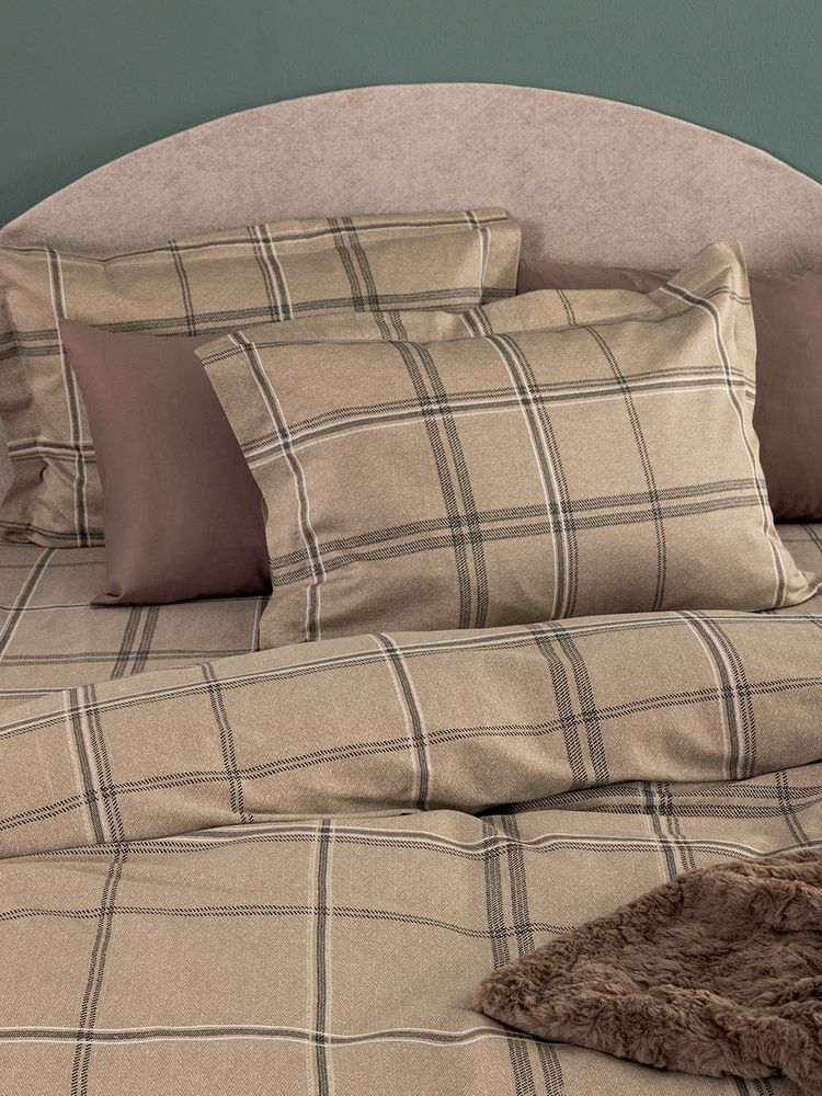 ΜΑΞΙΛΑΡΟΘΗΚΕΣ PALAMAIKH HOME IVY IS814 ΚΑΦΕ (52X72CM)