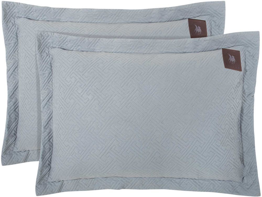 ΜΑΞΙΛΑΡΟΘΗΚΕΣ GREENWICH POLO CLUB ESSENTIAL 4450 GREY 2 ΤΜΧ (50X70+5CM)