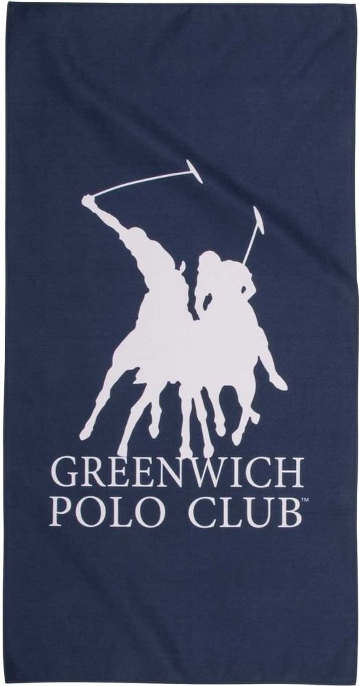 ΠΕΤΣΕΤΑ ΓΥΜΝΑΣΤΗΡΙΟΥ GREENWICH POLO CLUB ESSENTIAL 4189 BLUE/ECRU (45Χ90CM)