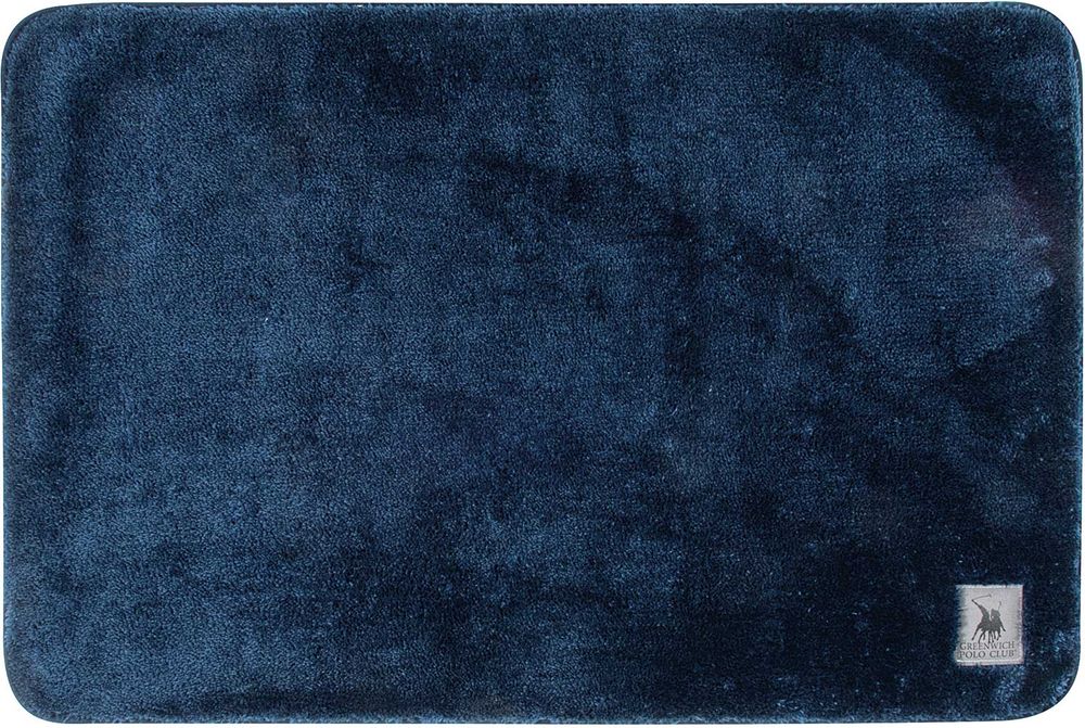 Ταπέτο Μπάνιου Αντιολισθητικό Polyester 60x90εκ. Essential 3116 Blue Greenwich Polo Club (Ύφασμα: Polyester, Χρώμα: Μπλε) - Greenwich Polo Club - 220760903116