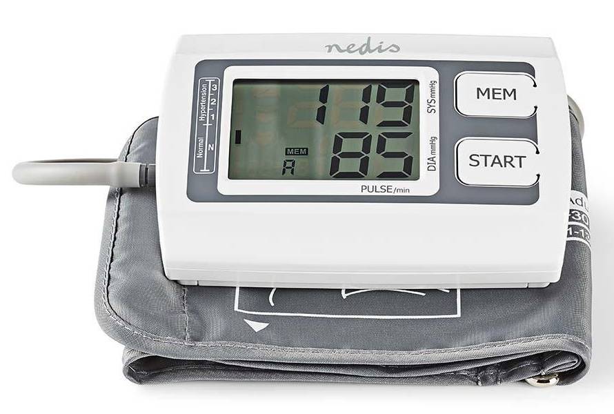 NEDIS ΗΛΕΚΤΡΟΝΙΚΟ ΠΙΕΣΟΜΕΤΡΟ ΜΠΡΑΤΣΟΥ NEDIS BLPR110WT