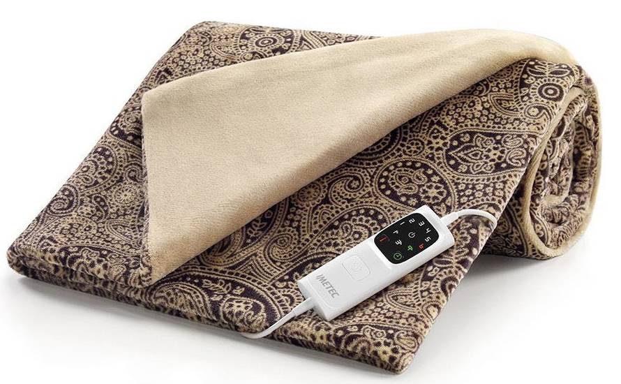 ΜΟΝΗ ΗΛΕΚΤΡΙΚΗ ΚΟΥΒΕΡΤΑ IMETEC ADAPTO VELVET JACQUARD 16776 IMETEC - ITALY