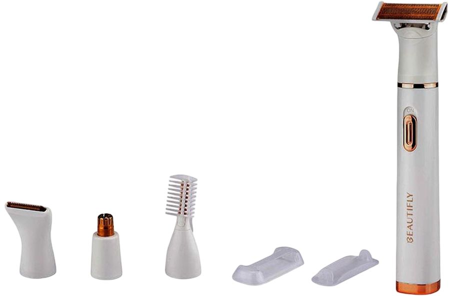 TRIMMER ΜΕ 4 ΔΙΑΦΟΡΕΤΙΚΕΣ ΕΠΙΧΡΥΣΟΜΕΝΕΣ ΚΕΦΑΛΕΣ BEAUTIFLY MY BLADE
