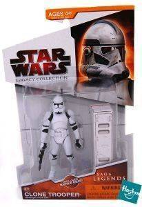 SW 3.75 CLONE WARS SAGA FIGURE CLONE TROOPER