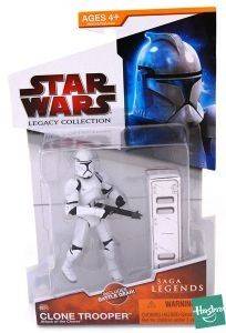 SW 3.75 CLONE WARS SAGA FIGURE CLONE TROOPER