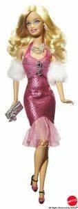 MATTEL BARBIE FASHIONISTAS GLAM