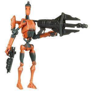 SW 3,75 CLONE WARS ROCKET BATTLE DROID