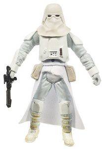 SW 3.75 CLONE WARS SAGA FIGURE SNOWTROOPER