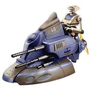 SW CLONE  VEHICLE ARMORED SCOUT TANK WITH TACTICAL DROID