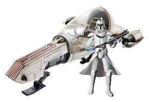 SW CLONE  VEHICLE FREECO SPEEDER WITH CLONE TROOPER