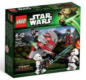 LEGO REPUBLIC TROOPERS VS SITH TROOPE 75001