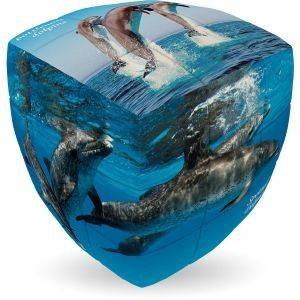 DOLPHINS V-CUBE WILDLIFE AND NATURAL PILLOW 22