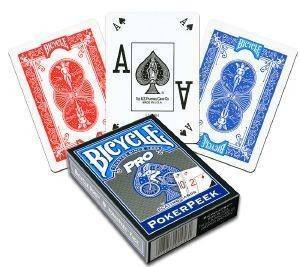  BICYCLE PRO RED & BLUE MIX DECK 