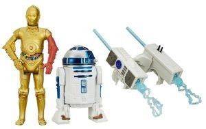 STAR WARS R2-D2  C-3PO   Y A Y 9,5CM