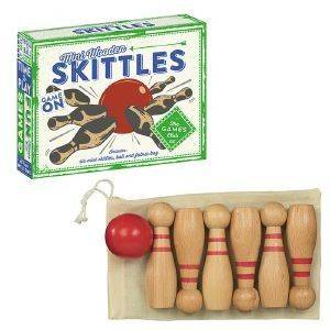   WOODEN SKITTLES