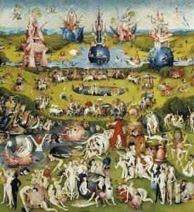 THE GARDEN OF EARTHLY DELIGHTS PUZZLE RICORDI  1000 KOMMATIA