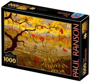PAUL RANSON_APPLE TREE WITH RED FRUIT D-TOYS 1000 