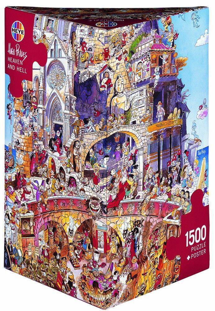 ΚΟΛΑΣΗ ΚΑΙ ΠΑΡΑΔΕΙΣΟΣ - 1500 KOMMATIA ΤΡΙΓΩΝΟ ΚΟΥΤΙ (29118) HEYE