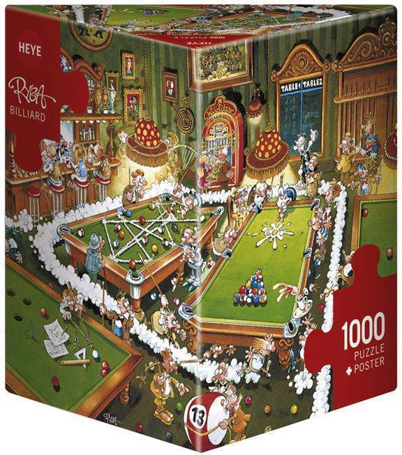 ΜΠΙΛΙΑΡΔΟ HEYE 1000 KOMMATIA ΤΡΙΓΩΝΟ ΚΟΥΤΙ HEYE