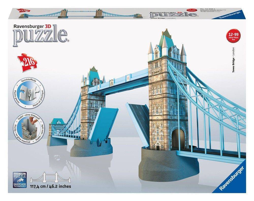 RAVENSBURGER Η ΓΕΦΥΡΑ ΤΟΥ ΠΥΡΓΟΥ ΛΟΝΔΙΝΟ RAVENSBURGER 216 ΚΟΜΜΑΤΙΑ