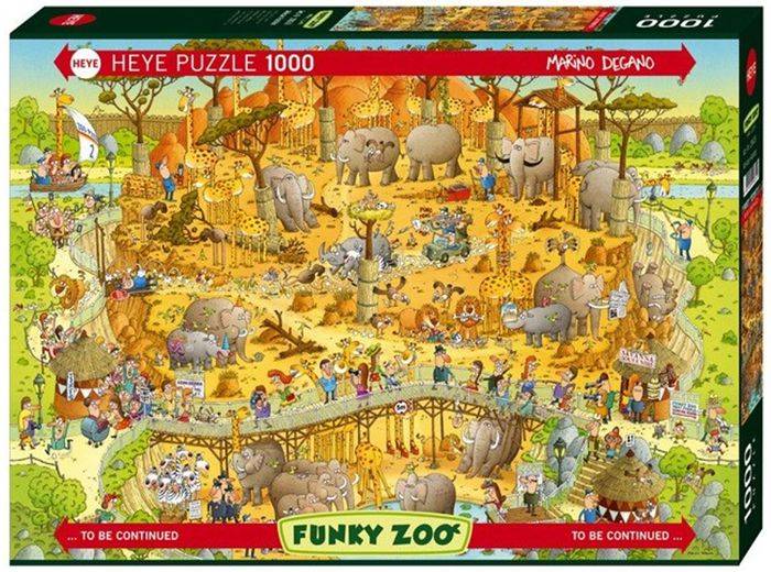 FUNKY ZOO AFRICAN HABITAT HEYE 1000 ΚΟΜΜΑΤΙΑ (29639) HEYE