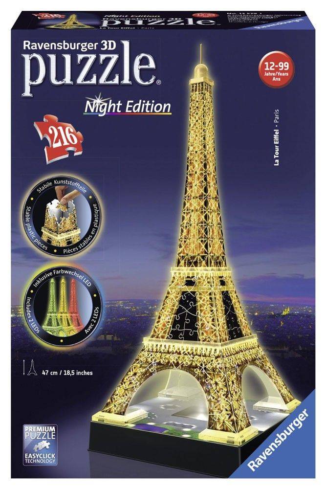 Ο ΠΥΡΓΟΣ ΤΟΥ ΑΙΦΕΛ RAVENSBURGER NIGHT EDITION 216 ΚΟΜΜΑΤΙΑ