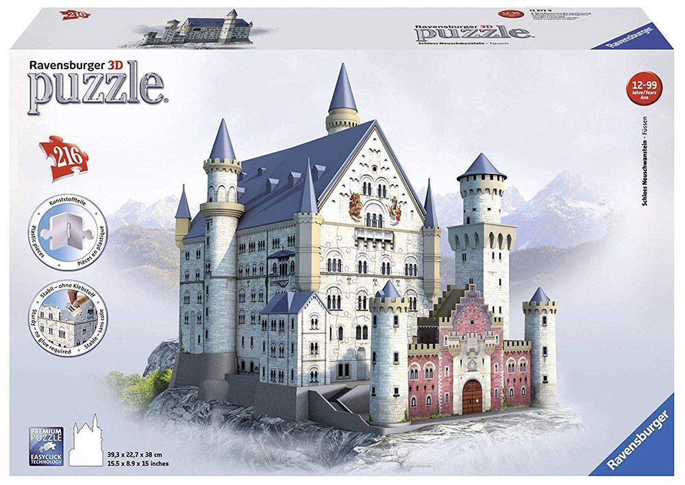 ΤΟ ΚΑΣΤΡΟ NEUSCHWANSTEIN RAVENSBURGER 216 ΚΟΜΜΑΤΙΑ RAVENSBURGER