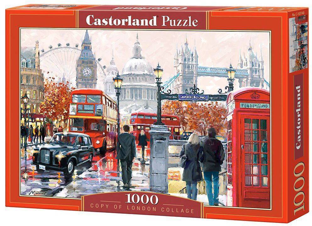 LONDON COLLAGE CASTORLAND - 1000 ΚΟΜΜΑΤΙΑ