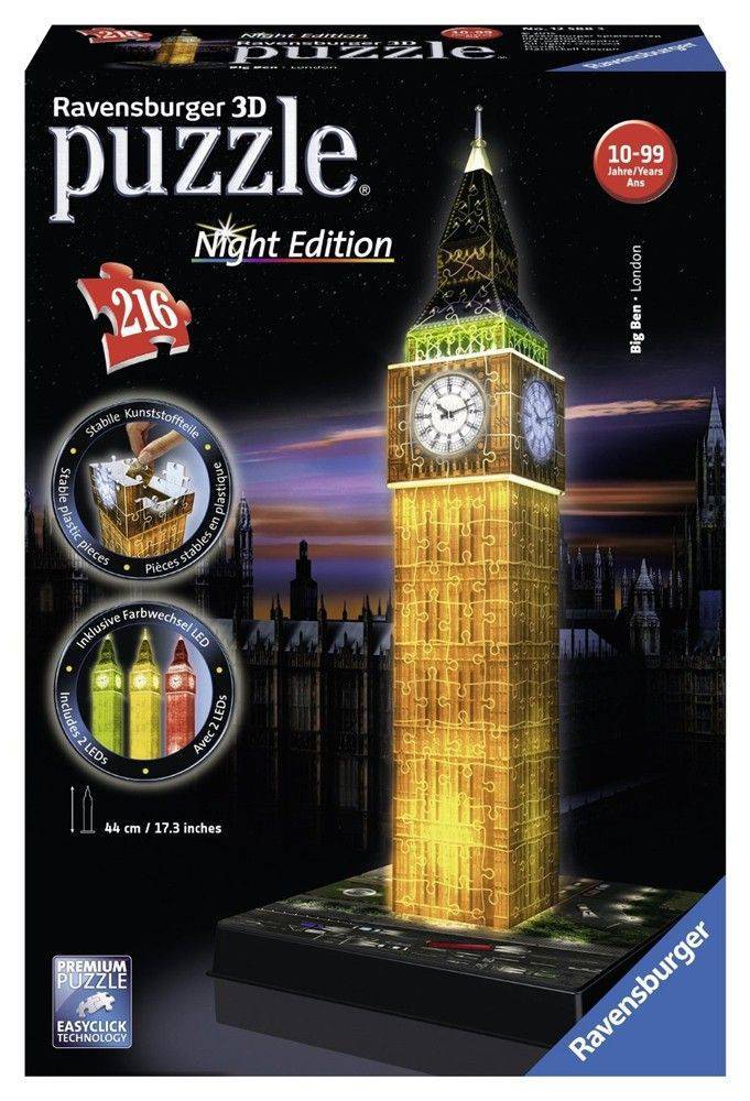 RAVENSBURGER BIG BEN RAVENSBURGER NIGHT EDITION 226 ΚΟΜΜΑΤΙΑ