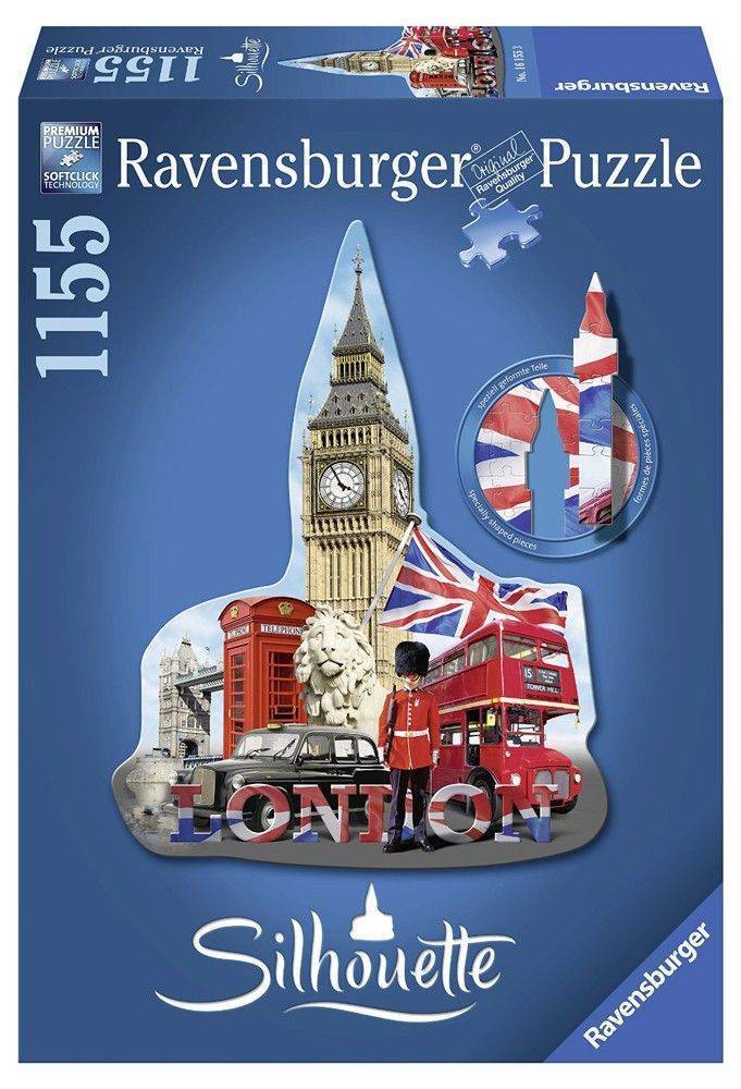 BIG BEN RAVENSBURGER SILHOUETTE 1155 ΚΟΜΜΑΤΙΑ RAVENSBURGER